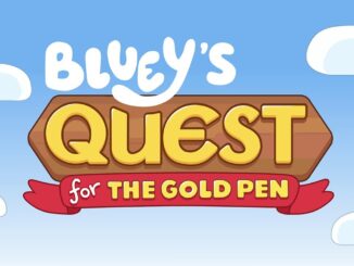 Artwork Bluey's Quest for the Gold Pen