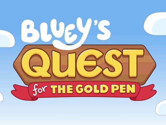 Artwork Bluey's Quest for the Gold Pen
