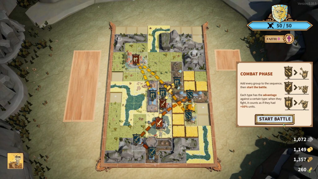 Screenshot zum Gameplay von Drop Duchy