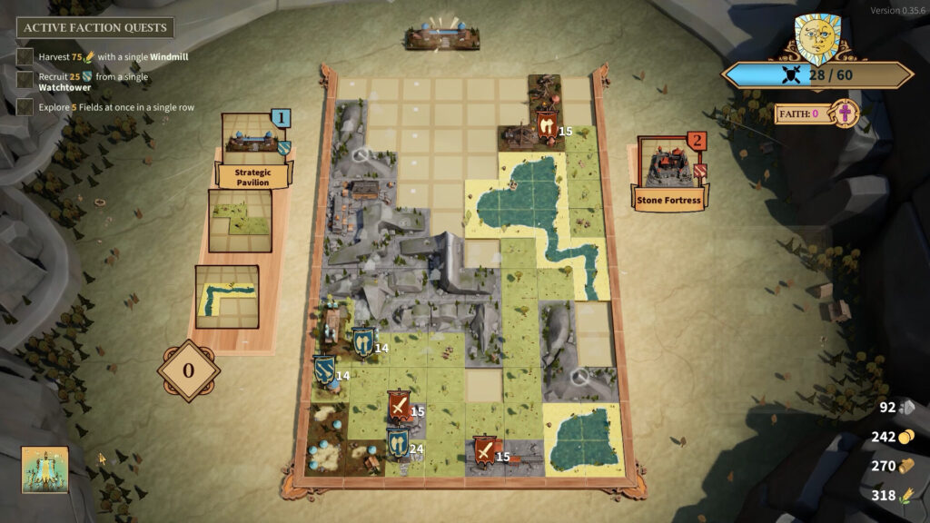 Screenshot zum Gameplay von Drop Duchy