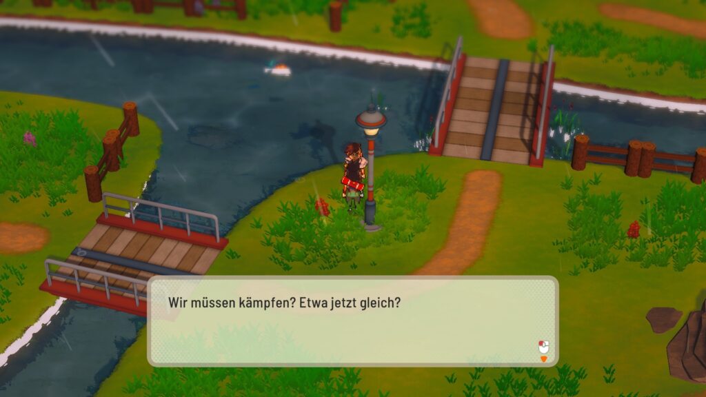 NPC: "Wir müssen kämpfen? Etwa jetzt gleich?"