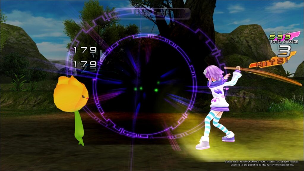 Kampfaktion in Hyperdimension Neptunia Re;Birth1+