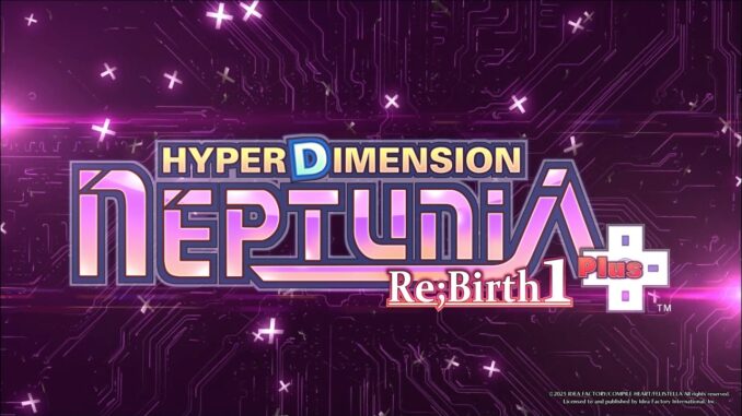Artwork Hyperdimension Neptunia Re;Birth1+