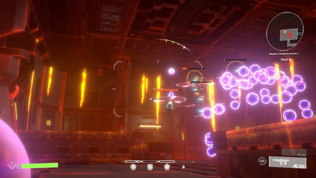 Fliegende Roboter in Scar-Lead Salvation.