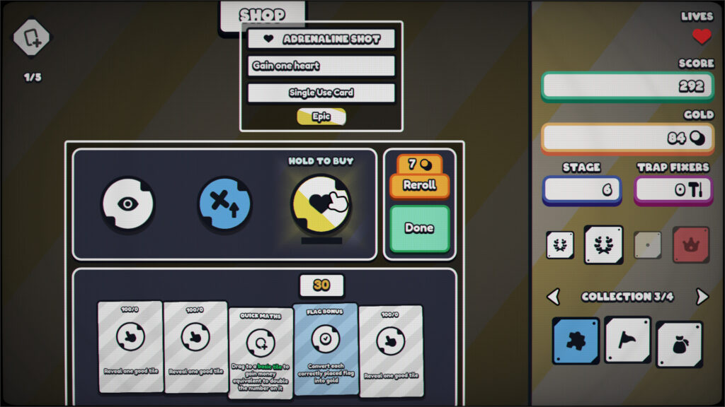 Screenshot aus Infinity Sweeper