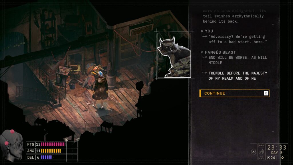 Screenshot aus Zero Parades