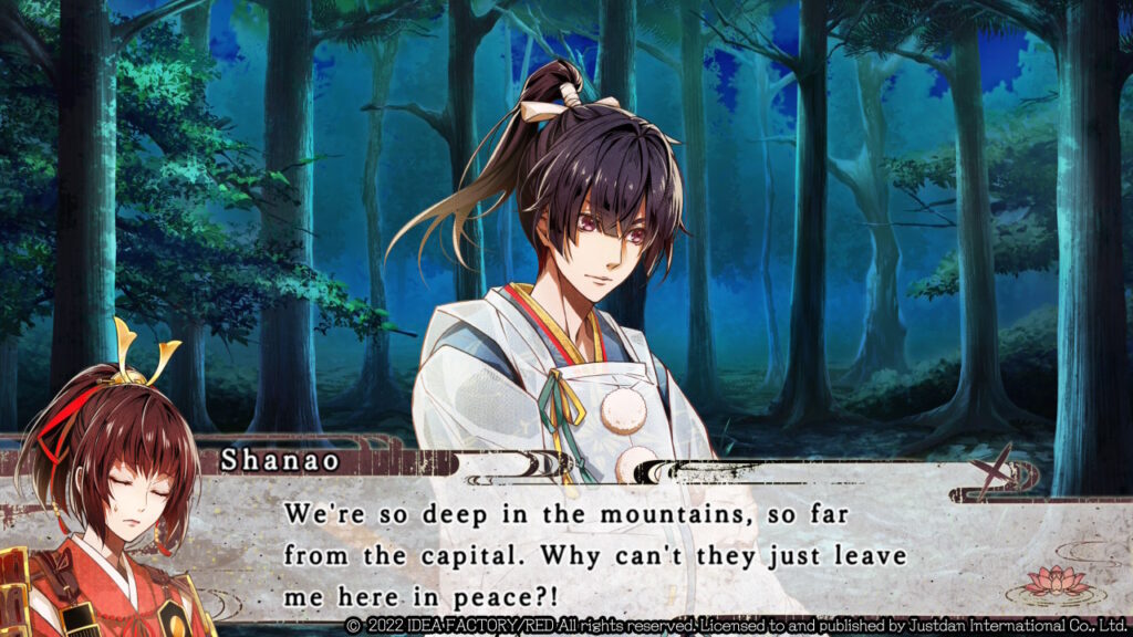 Shanao: "We're so deep in the mountains, so far from the capital. Why can't they just leave me here in peace?!"