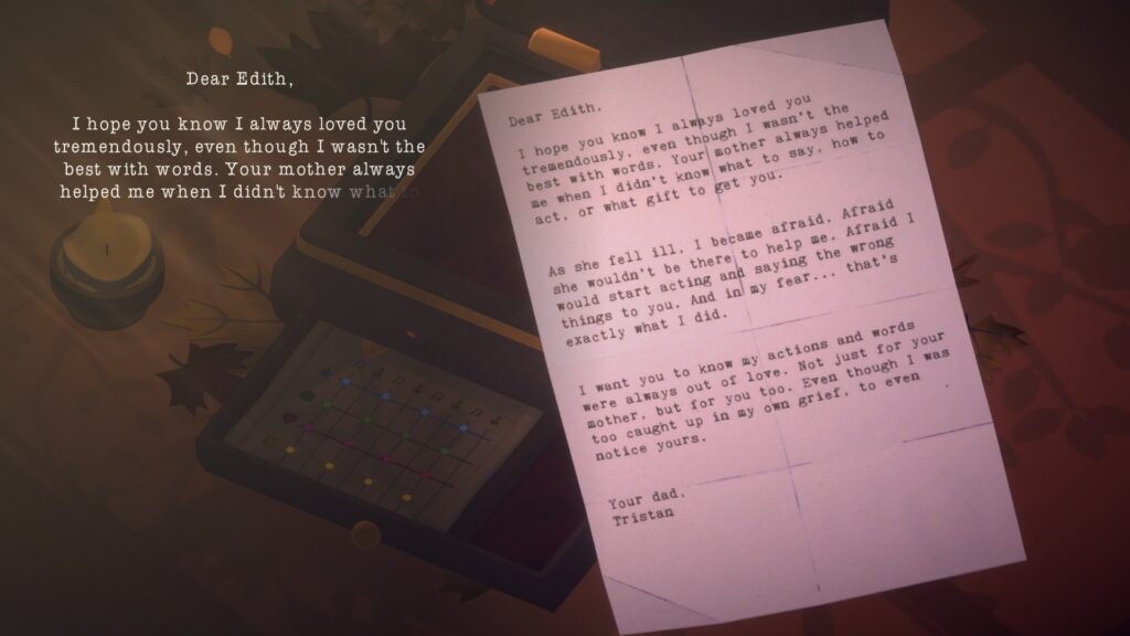 Screenshot aus Swan Song