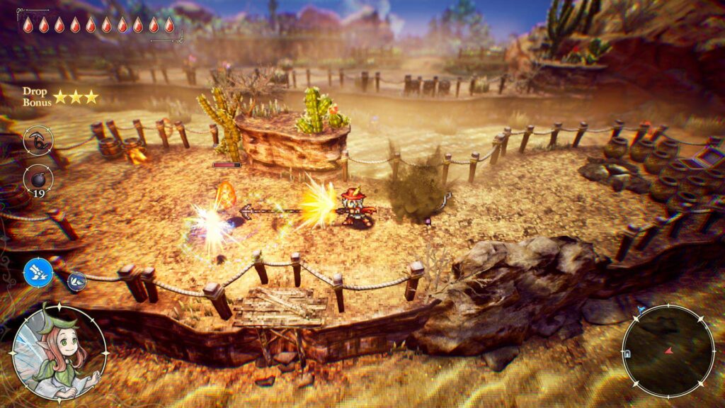 Screenshot zu The Adventures of Elliot