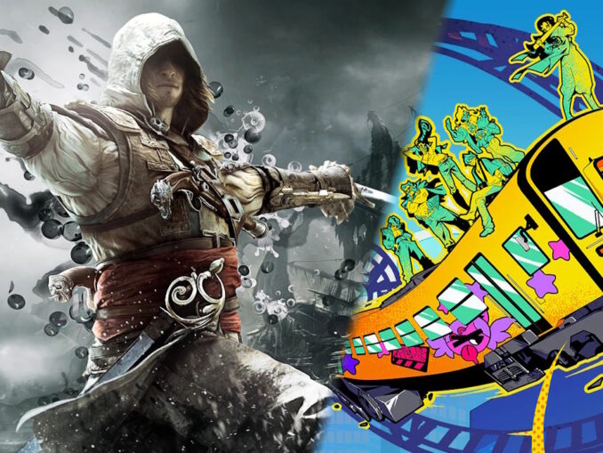 Most Wanted Juli 2026-Montage aus einem Artwork von Assassin's Creed Black Flag Resynced und Denshattack