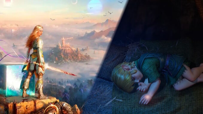 Montage zum Summer Game Fest 2026. Links Artwork zu God of War: Laufey, rechts Screenshot aus The Legend of Zelda: Ocarina of Time Remake