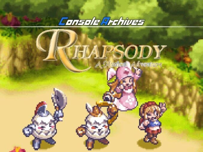 Artwork Console Archives Rhapsody: A Musical Adventure