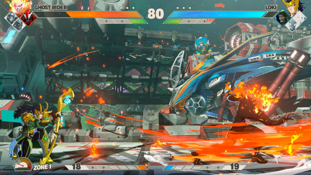 Ghost Rider vs Loki