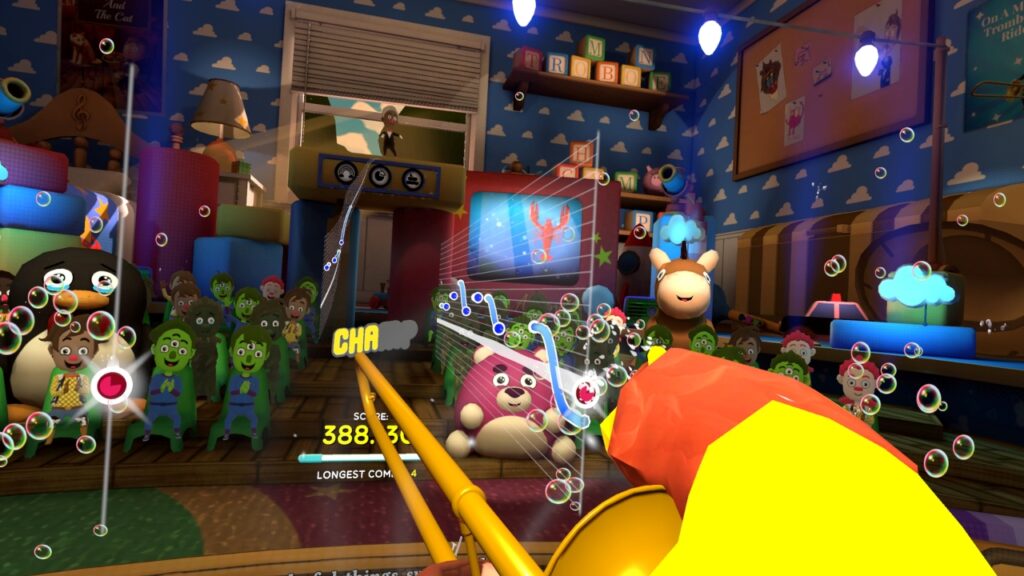 Screenshot Disney Movie Magic DLC mit Kinderzimmer.