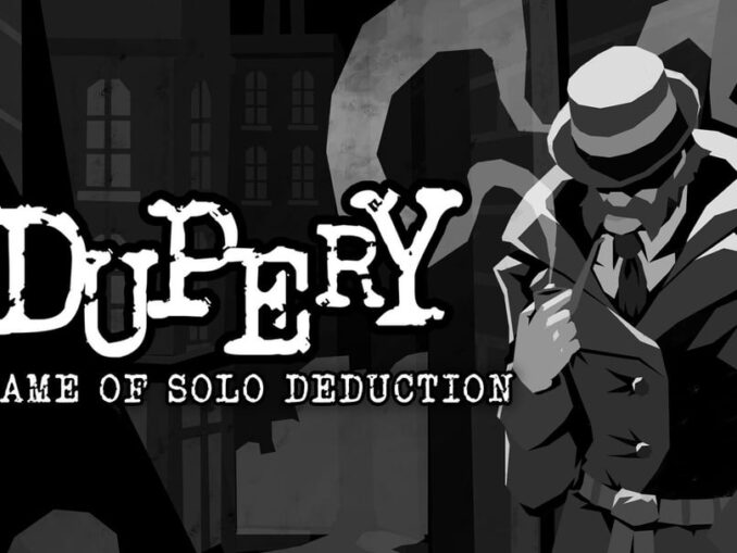 Artwork und Logo zu Dupery: A Game of Solo Deduction