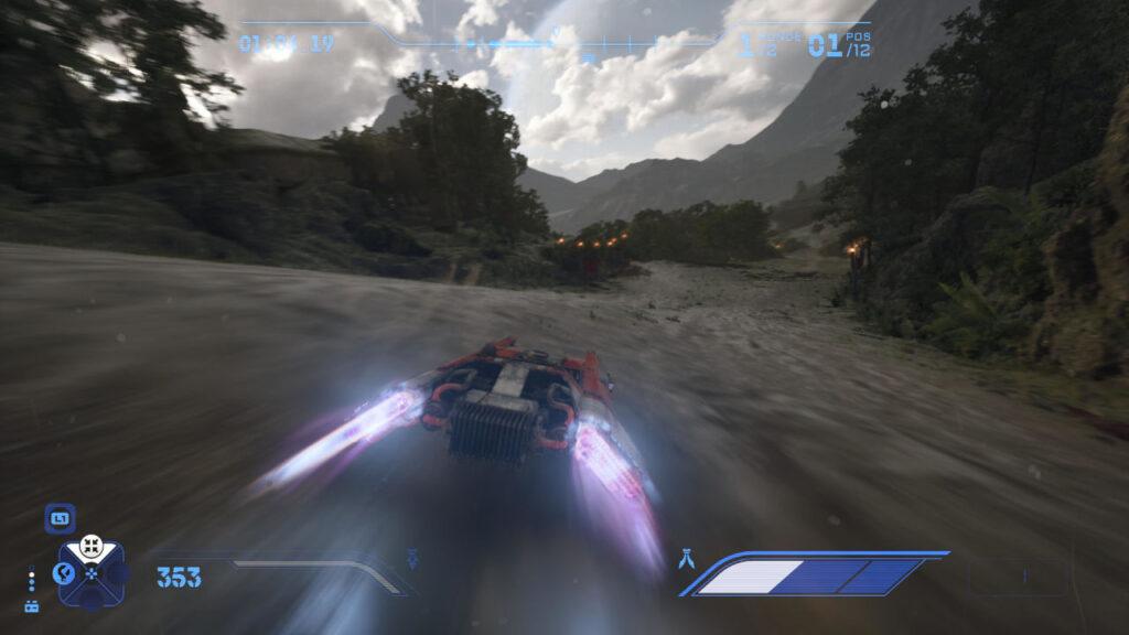 Ein Landspeeder nutzt den Ramjet