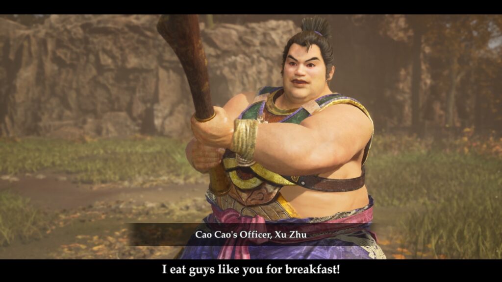 Bild von Xu Zhu, Untertitel "I eat guys like you for breakfast!"