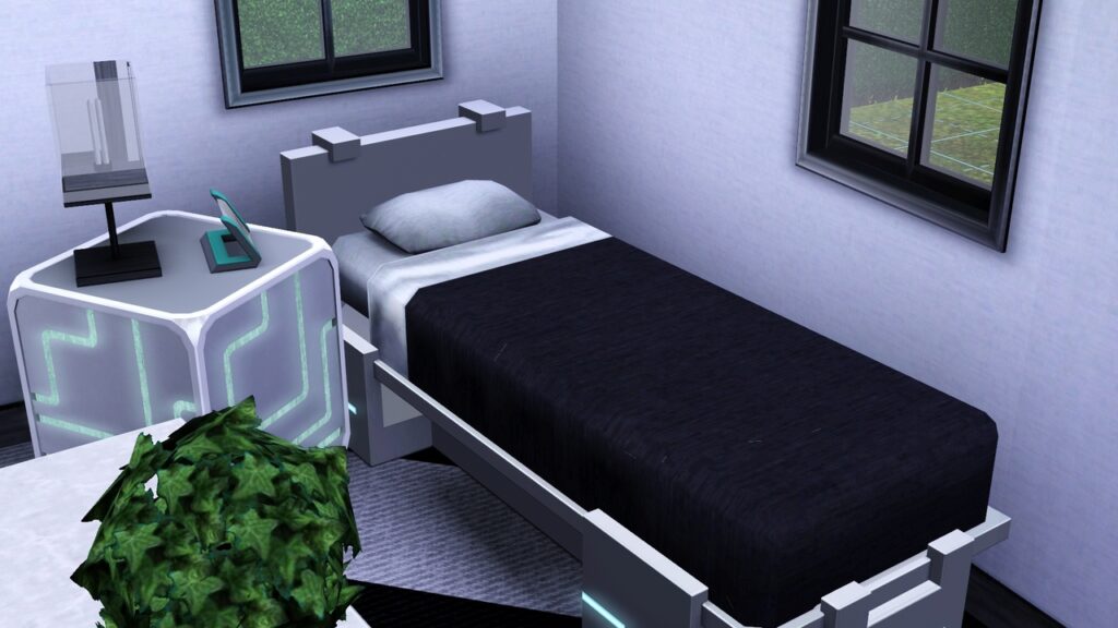 Nahaufnahme Schlafzimmer.