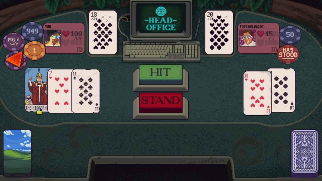 Screenshot aus Dungeons & Degenerate Gamblers